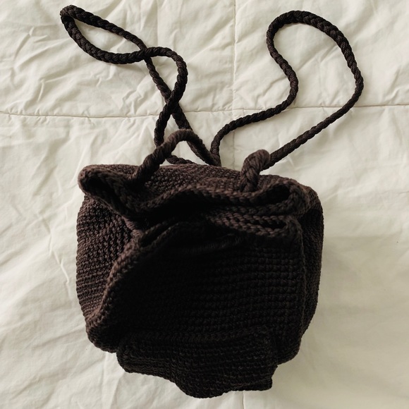 Drawstring Braided Backpack - Picture 3 of 8